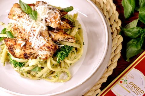Chicken & Basil Pesto Pasta
