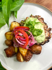 Garlic Basil Pesto Chicken