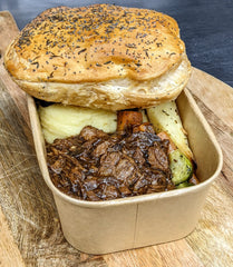 Steak & Ale Festive Pie