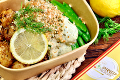 Lemon Pepper Baked Cod