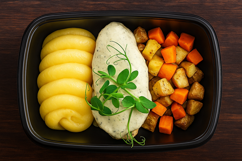 Sun-dried Tomato & Mozzarella Stuffed Chicken