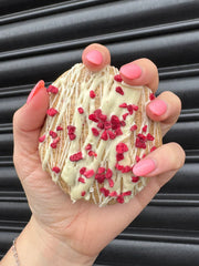 CHULO'S FLEX White Chocolate + Raspberry Protein Cookie