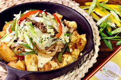 Philly Cheesesteak Skillet
