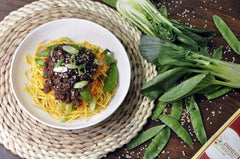 Sticky Asian Beef Noodles