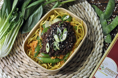 Sticky Asian Beef Noodles