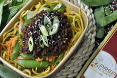 Sticky Asian Beef Noodles